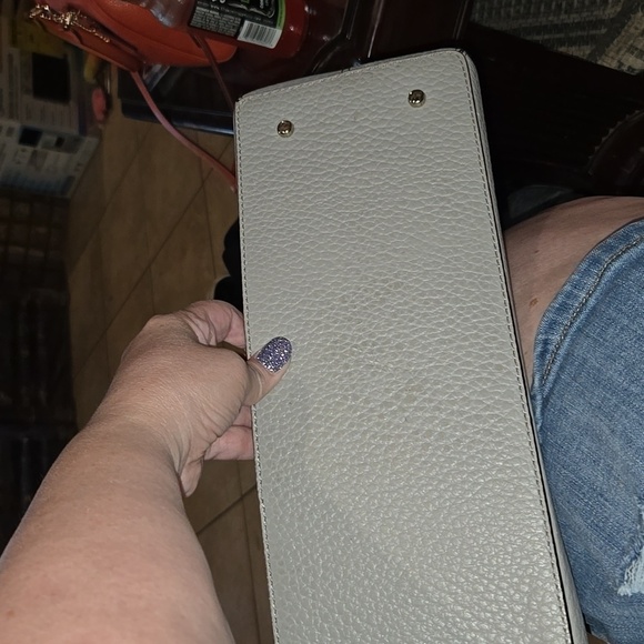 Kate Spade Light Gray Satchel - Picture 3 of 10